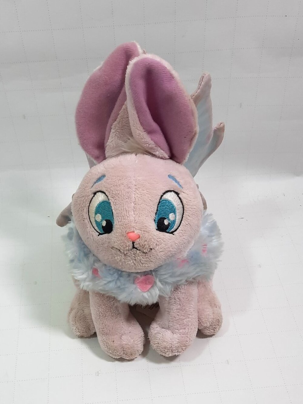 2004 NEOPETS Faerie Cybunny Plush W/Tag pink bunny fairy